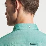 GANT Erkek Yeşil Regular Fit Düğmeli Yaka Oxford Gömlek