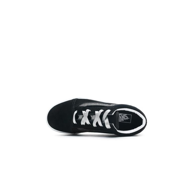 Vans Old Skool Glitter Sidestripe Siyah Çocuk Sneaker