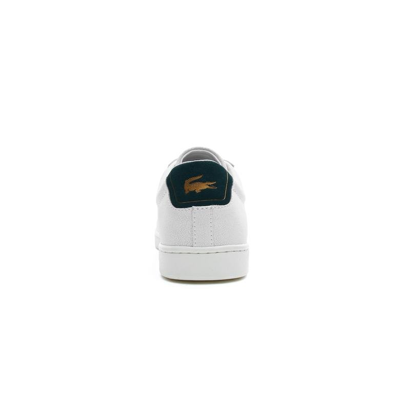 Lacoste Carnaby Evo Erkek Beyaz - Yeşil Spor Ayakkabı