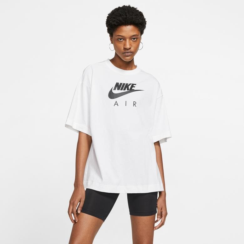 Nike Sportswear Air Kadın Beyaz T-Shirt