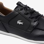 Lacoste Marina 120 1 Us Cma Erkek Siyah  Deri Casual Ayakkabı