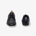 Lacoste Marina 120 1 Us Cma Erkek Siyah  Deri Casual Ayakkabı