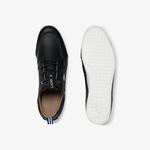 Lacoste Marina 120 1 Us Cma Erkek Siyah  Deri Casual Ayakkabı