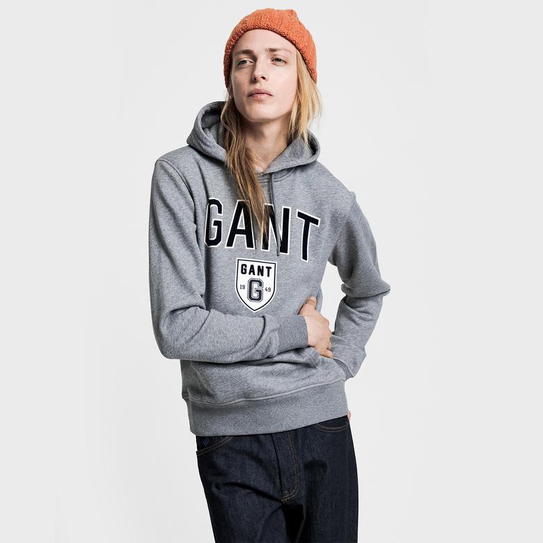 GANT Erkek Gri Sweatshirt