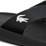 Lacoste Croco Sandal 219 1 Cma Erkek Siyah Parmak Arası Terlik