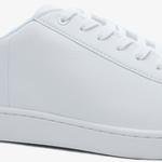 Lacoste Carnaby Evo Erkek Beyaz Deri Logo Detaylı Sneaker