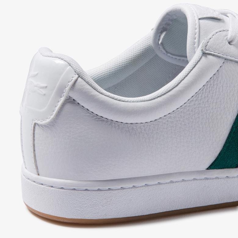 Lacoste Carnaby Ace 120 8 Sma Erkek Beyaz Deri Renk Bloklu Sneaker