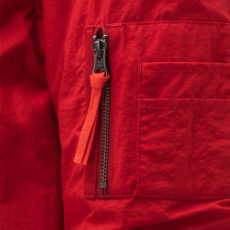 Lacoste Erkek Kırmızı - Lacivert Çift Taraflı Ceket