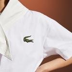 Lacoste Fashion Show Unisex Beyaz T-Shirt