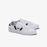 Lacoste Sideline 120 5 Cfa Kadın Beyaz Deri Ayakkabı