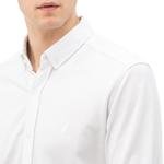 Nautica Erkek Beyaz Uzun Kollu Slim Fit Gömlek