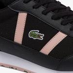 Lacoste Partner 220 2 Sfa Kadın Siyah - Pudra Sneaker