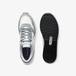 Lacoste Partner Piste 01202 Sma Erkek Gri - Beyaz Sneaker