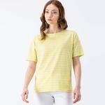 Lacoste Sarı Kısa Kollu Kadın Tshirt