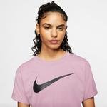 Nike Sportswear Swoosh Kadın Mor T-Shirt