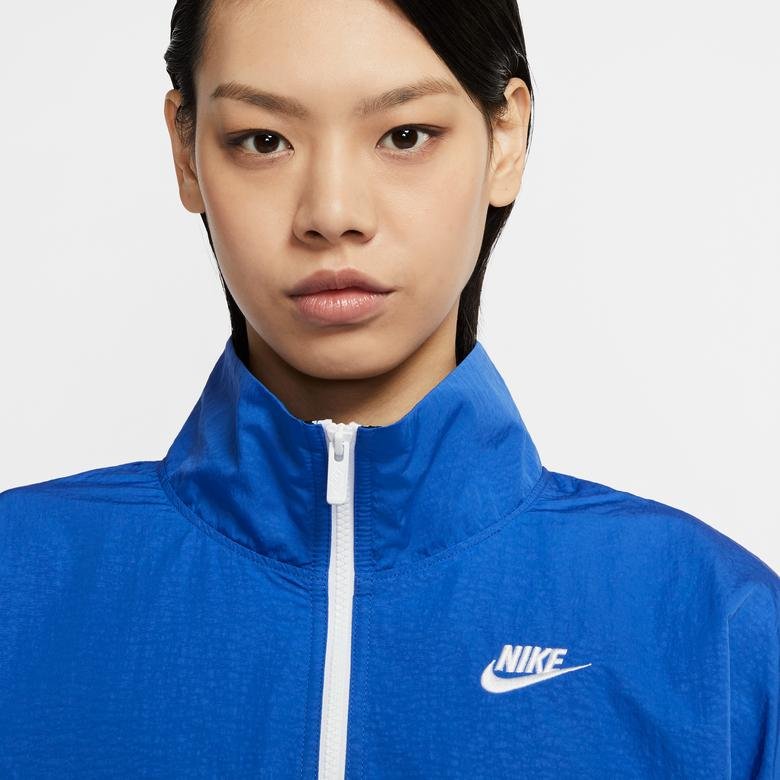 Nike Sportswear Kadın Mavi Ceket