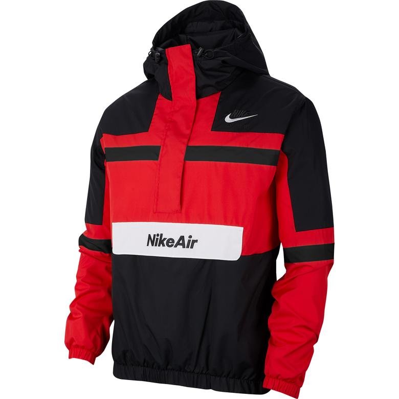 Nike Sportswear Air Erkek Kırmızı-Siyah Ceket