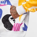 Nike Sportswear Club Erkek Mavi Kapüşonlu Sweatshirt
