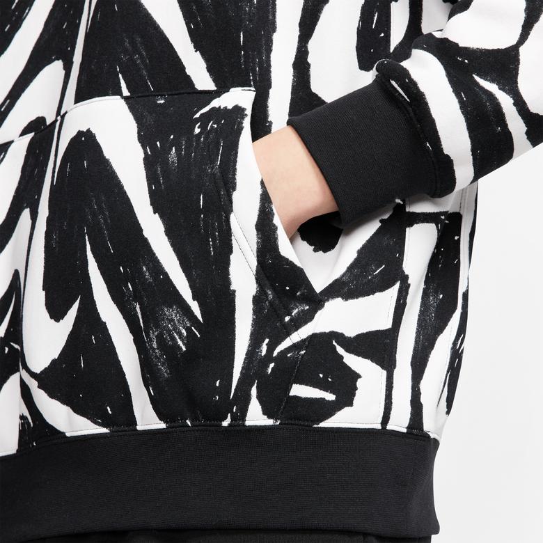 Nike Sportswear Club Erkek Siyah Kapüşonlu Sweatshirt