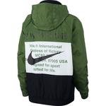 Nike Sportswear Swoosh Erkek Yeşil-Siyah Ceket