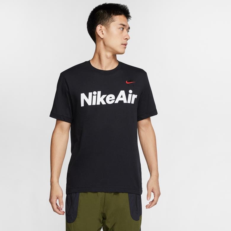 Nike Sportswear Air Erkek Siyah T-Shirt