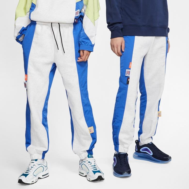 Nike Sportswear Kadın Beyaz-Mavi Eşofman Altı