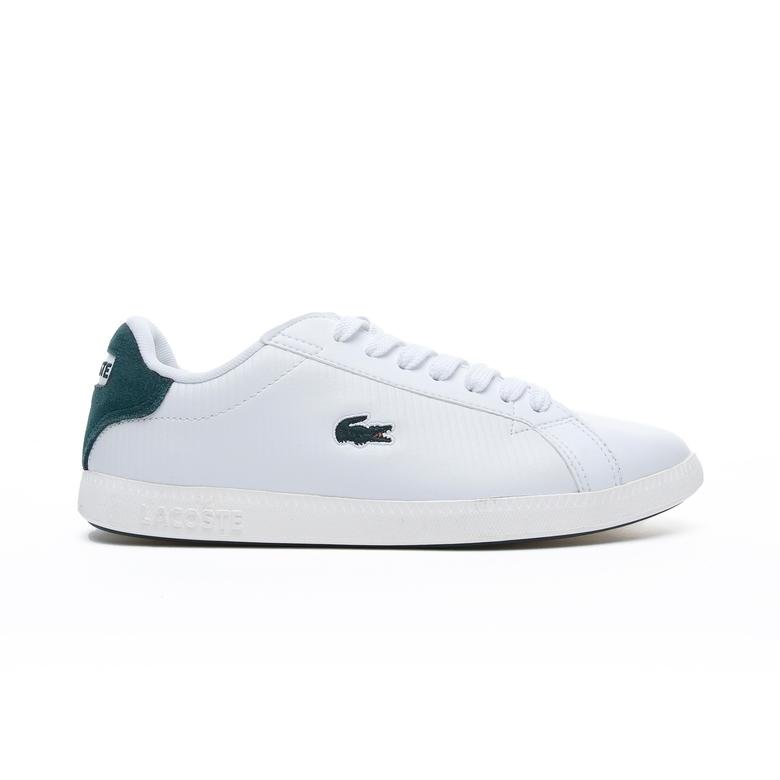 Lacoste Graduate 319 2 Sfa Kadın Beyaz - Koyu Yeşil Sneaker