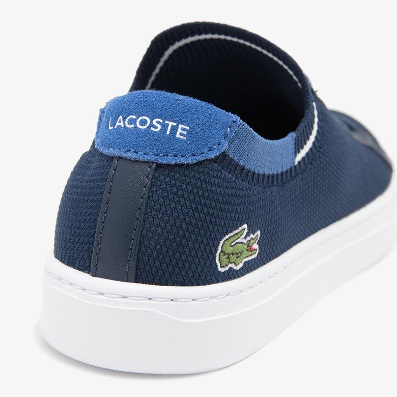 Lacoste La Piquee 120 1 Cma Erkek Lacivert - Mavi Spor Ayakkabı