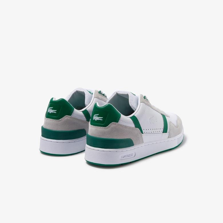 Lacoste T-Clip Erkek Beyaz-Yeşil Spor Ayakkabı