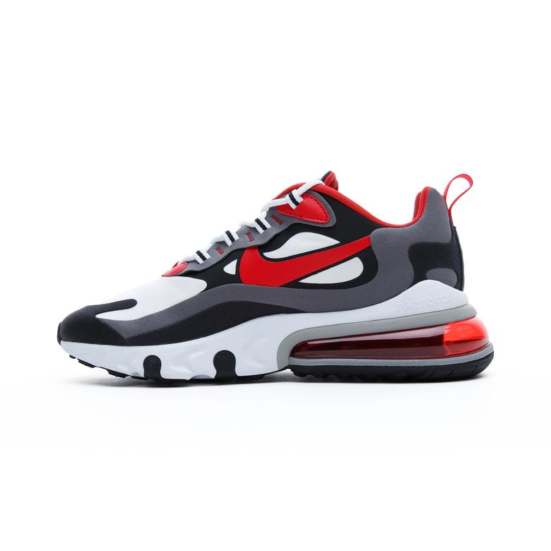 Nike Air Max 270 React Erkek Beyaz-Kırmızı Spor Ayakkabı