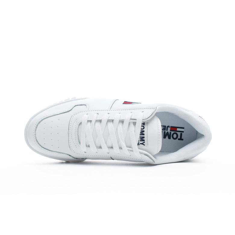 Tommy Hilfiger Essential Retro Erkek Beyaz Spor Ayakkabı