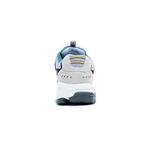 Skechers Stamina - Cutback Erkek Beyaz-Mavi Spor Ayakkabı