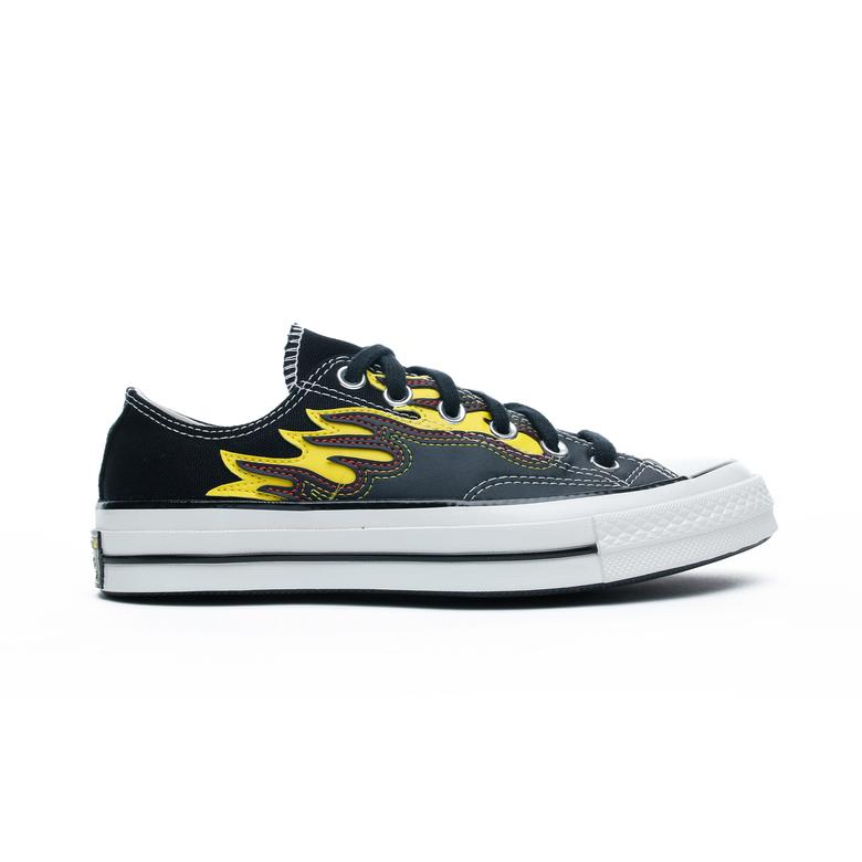 Converse Chuck Taylor 70 Flames Ox Erkek Siyah Sneaker