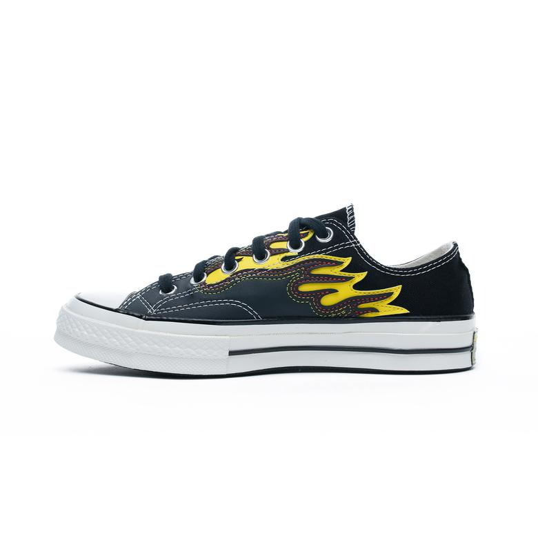 Converse Chuck Taylor 70 Flames Ox Erkek Siyah Sneaker