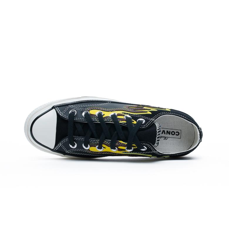 Converse Chuck Taylor 70 Flames Ox Erkek Siyah Sneaker