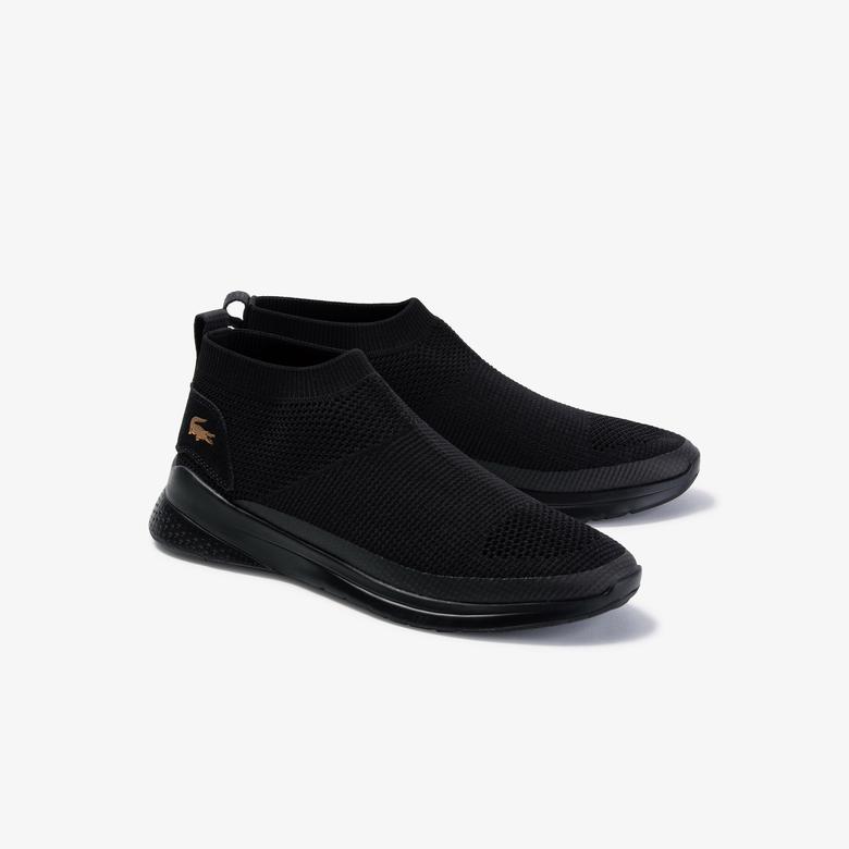 Lacoste Lt Fit Sock 120 2 Sma Erkek Siyah Spor Ayakkabı