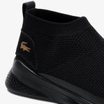 Lacoste Lt Fit Sock 120 2 Sma Erkek Siyah Spor Ayakkabı