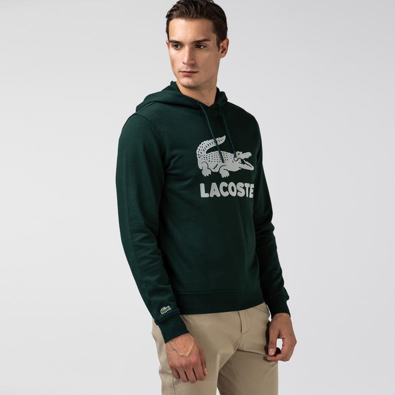 Lacoste Erkek Yeşil Sweatshirt