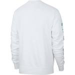 Nike Sportswear Swoosh Erkek Beyaz Sweatshirt