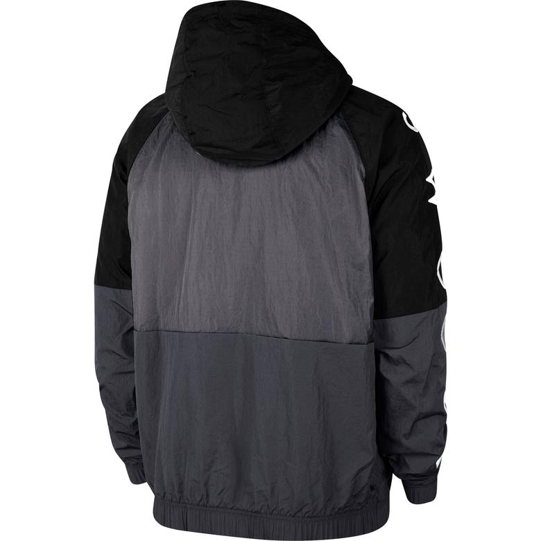 Nike Sportswear Swoosh Dokuma Siyah Erkek Ceket