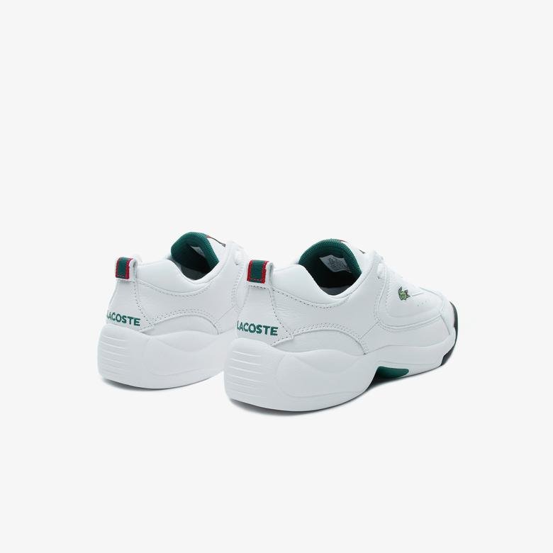 Lacoste V-Ultra Og 120 1 Sfa Kadın Beyaz Deri Sneaker
