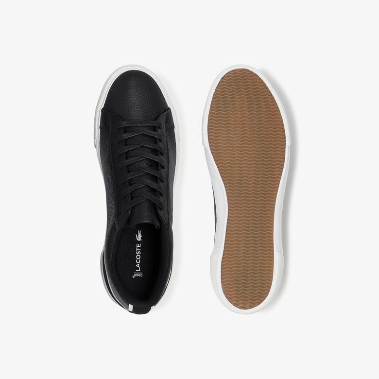 Lacoste Lerond 120 7 Cma Erkek Siyah Deri Casual Ayakkabı