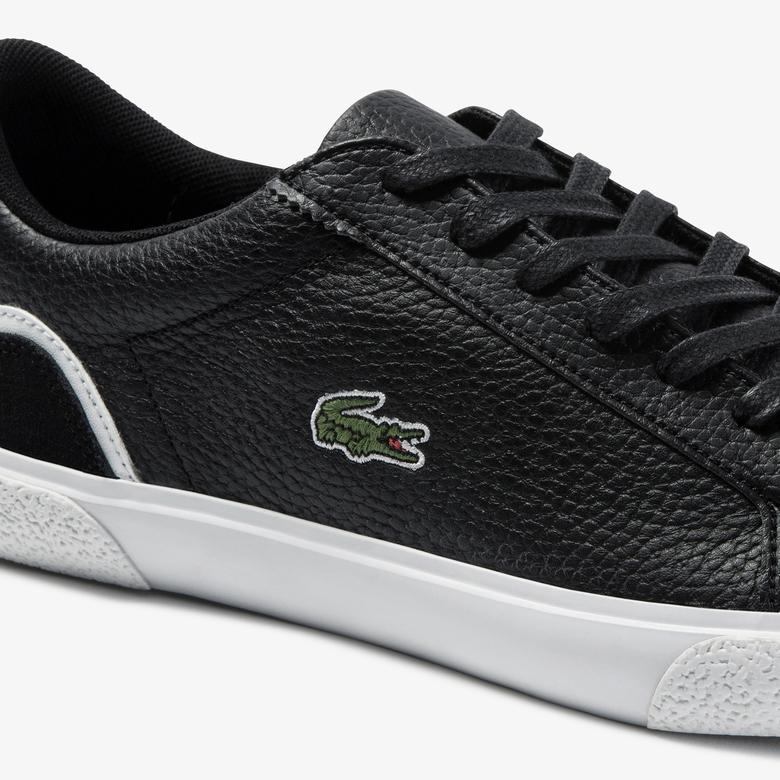 Lacoste Lerond 120 7 Cma Erkek Siyah Deri Casual Ayakkabı