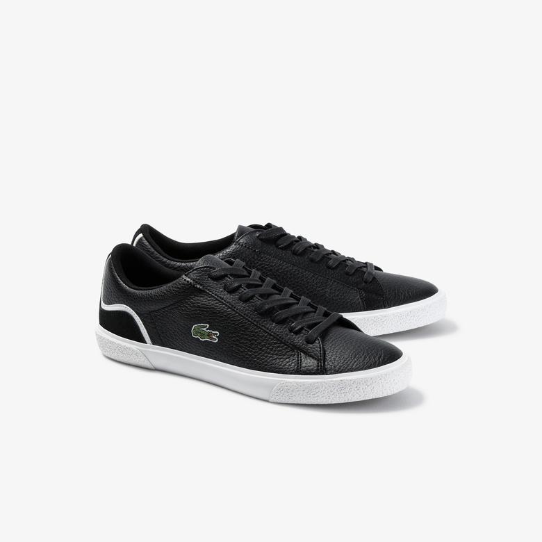Lacoste Lerond 120 7 Cma Erkek Siyah Deri Casual Ayakkabı