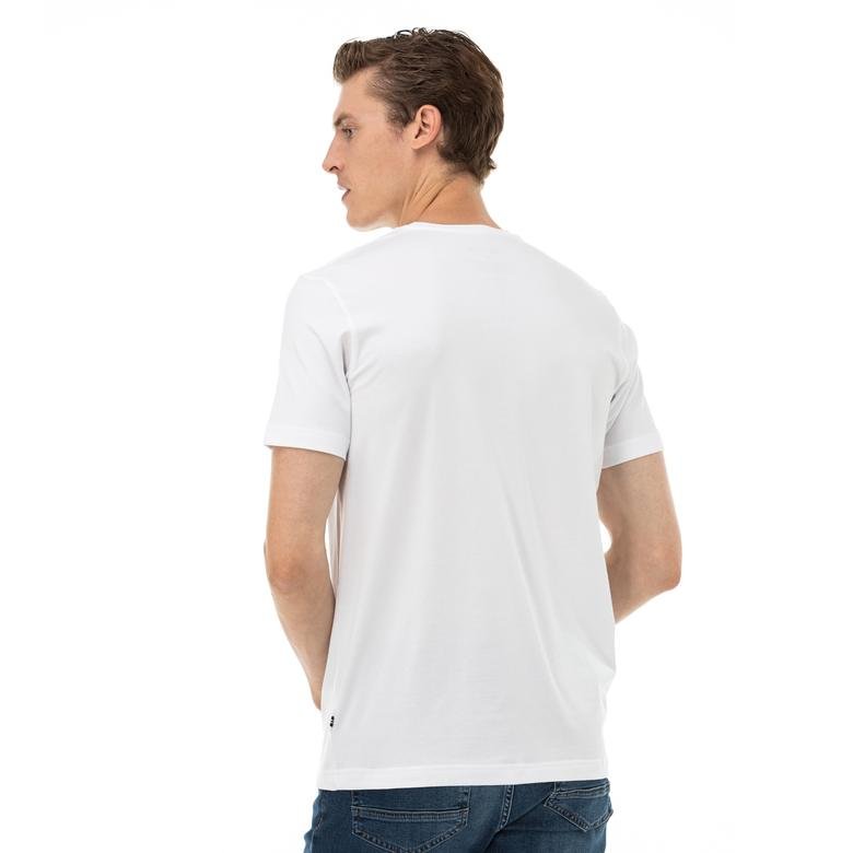 Nautica Erkek Beyaz T-Shirt