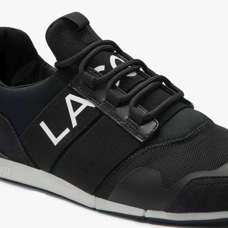 Lacoste Menerva Elite 0120 1 Cma Erkek Siyah - Kırmızı Sneaker