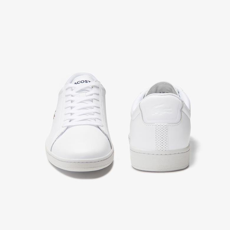 Lacoste Carnaby Evo 0120 4 Sma Erkek Deri Beyaz Sneaker