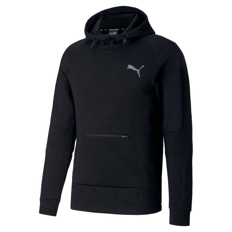 Puma Evostripe Erkek Siyah Sweatshirt