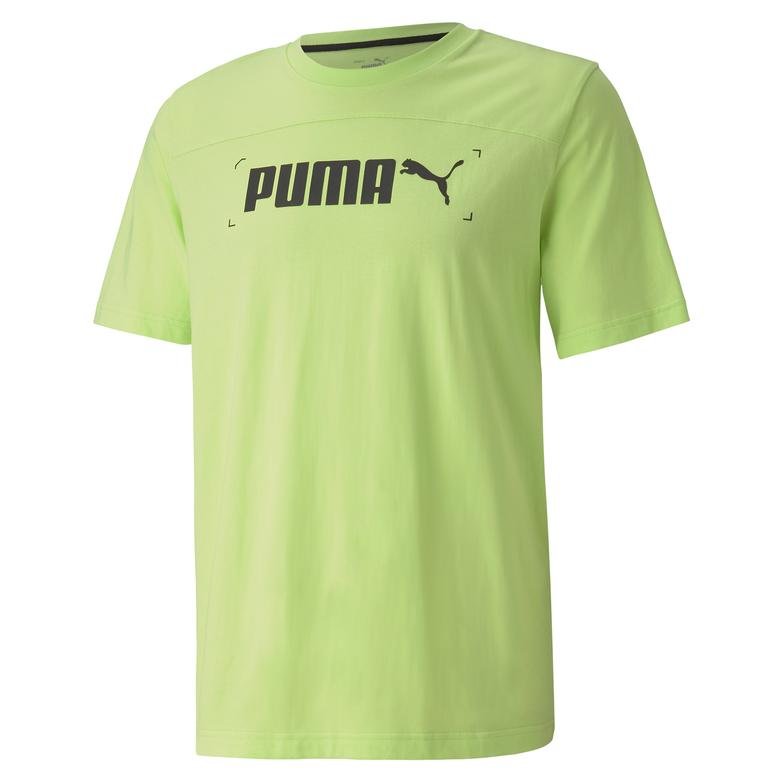 Puma Nu-Tility Erkek Yeşil T-Shirt