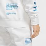 Nike Sportswear Swoosh Erkek Beyaz Sweatshirt